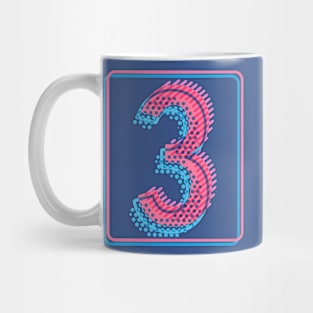 My lucky number Three 3 Mug